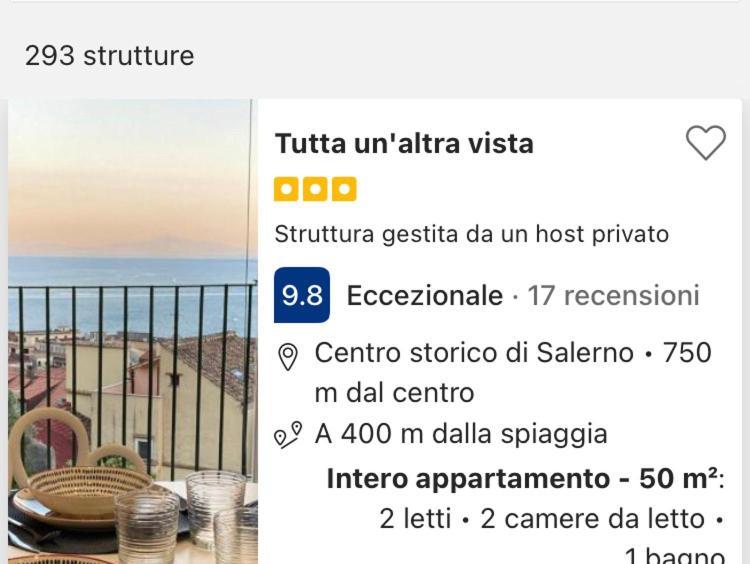 Apartamento Tutta Un'Altra Vista Salerno Exterior foto